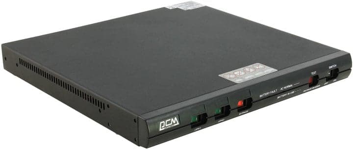 UPS 1000AP PowerCom King Pro RM <KIN-1000AP RM Black> Rack Mount 1U +USB+защита телефонной линии/RJ45