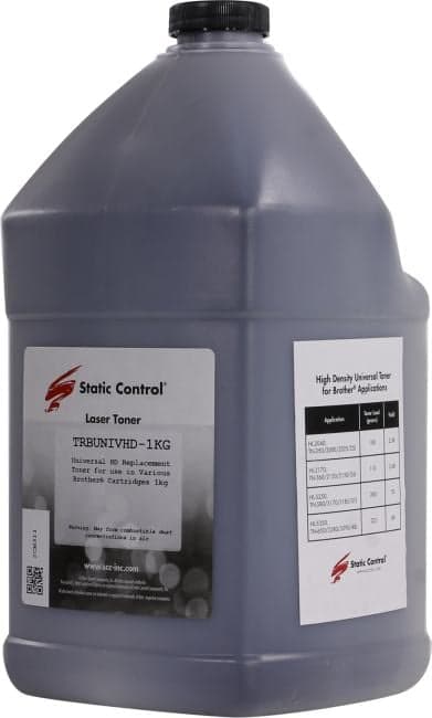 Тонер Static Control TRBUNIVHD-1KG для Brother 1000 г
