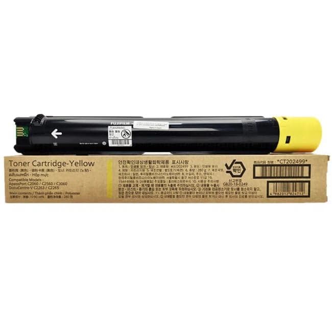 Тонер-картридж Fujifilm CT202499 Yellow для Apeos C3060 C2560 C2060 (15 000стр.)