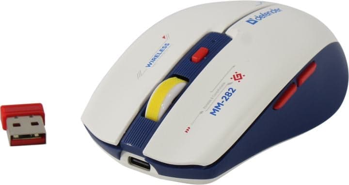 Defender Wireless Optical Mouse Dila <MM-282> (RTL) USB 6btn+Roll <52282>