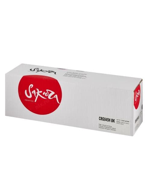 SACRG045HBK Картридж SAKURA CRG045HBK для Canon i-SENSYS LBP-610C, MF-630C, черный, 2 800к.