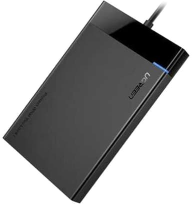 30847_ Бокс внешний для жесткого диска UGREEN US221 (30847) 2.5 Inch Hard Drive Box с кабелем USB 3.0. Длина кабеля: 30