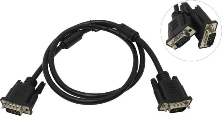 5bites <APC-133-010> Кабель монитор - SVGA card (15M -15M) 1м 2 фильтра