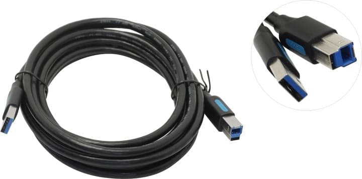 Vention <COOBI> Кабель USB 3.0 AM-->BM 3м