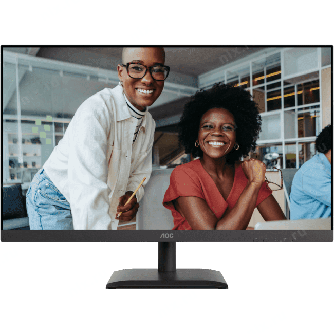 27 AOC U27E4CV Black (4K, IPS, 3840x2160, 60Hz, 4 ms, 178°/178°, 400 cd/m, +2xHDMI 2.0, +DisplayPort 1.4, DP Out, USB