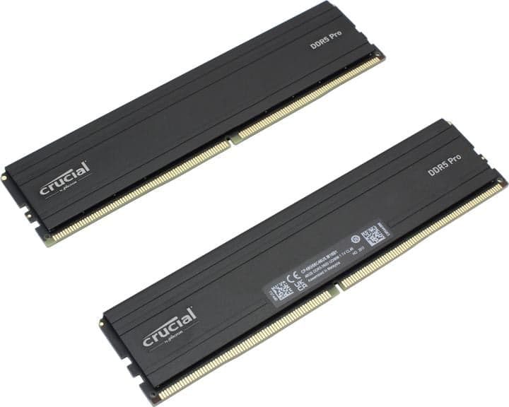 Crucial <CP2K48G56C46U5> DDR5 DIMM 96Gb KIT 2*48Gb <PC5-44800> CL46