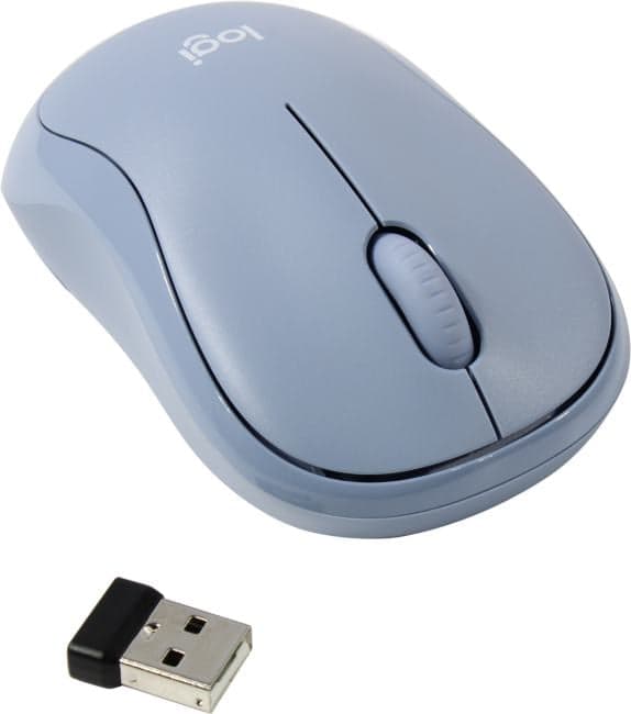 Logitech M221 Silent Blue Wireless Mouse <910-006111> (RTL) USB3btn+Roll