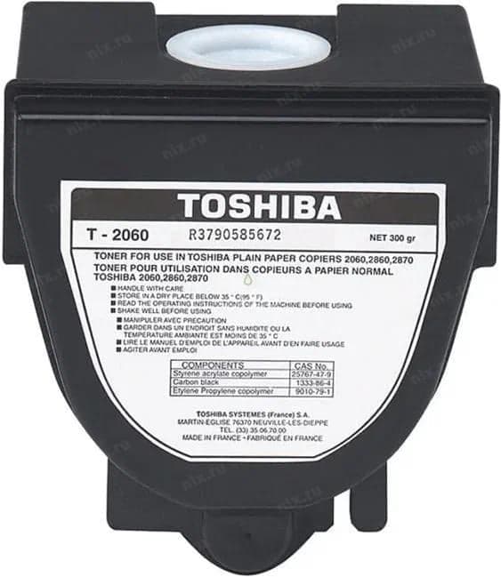 60066062042 T-2060E Toshiba тонер для копиров 2060/2860/2870 1 шт. (7500 отпечатков)