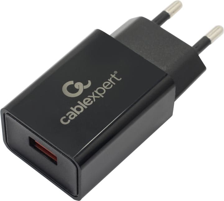 Cablexpert <MP3A-PC-17> Зарядное устройство USB (Вых. DC5V/9V/12V, 18W, USB, быстрая зарядка)
