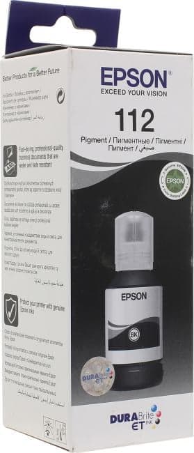 Чернила Epson C13T06C14A Black (127мл) для L6460/L6490/L6550/L6570/L6580/L11160/L15180