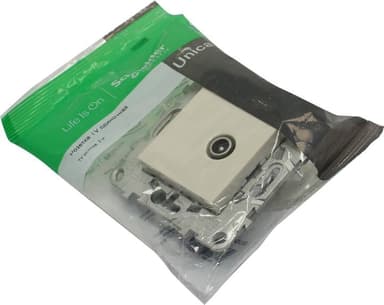 Schneider Electric Unica <NU546244> Розетка TV одиночная