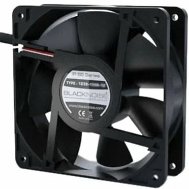 1238-13-24 Вентилятор промышленный Noiseblocker IP55 Serie 1238-13-24, 120x120x38 мм, 1300 об/мин, 29 дБА, напр. 24В