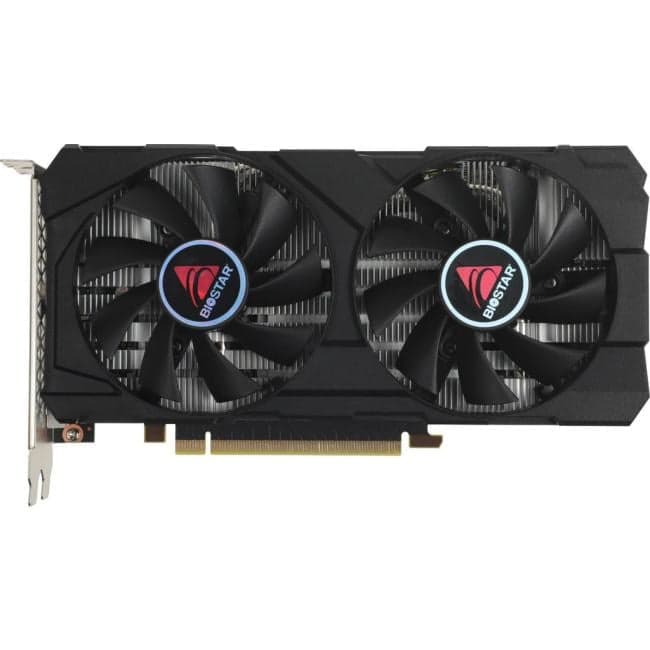 6Gb <PCI-E> GDDR6 BioStar VN1666TF69 (RTL) DVI+HDMI+DP <GeForce GTX1660Ti>