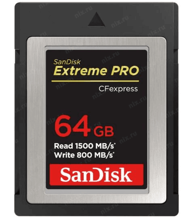 SanDisk Extreme Pro <SDCFE-064G-GN4NN> CFexpress Card Type B 64Gb
