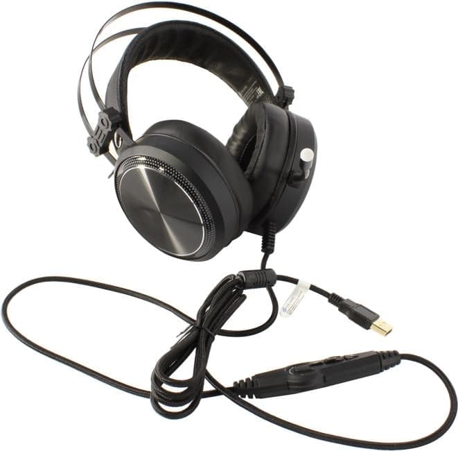 Наушники с микрофоном OKLICK HS-L810G <Black> (шнур 2.1м) <1460164>