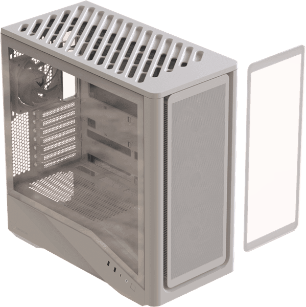 Air Power G9 DUO PA White Корпус Formula V Line Air Power G9 DUO PA White, ATX, TYPE-C*1, USB3.0*2, MESH/GLASS FRONT PA