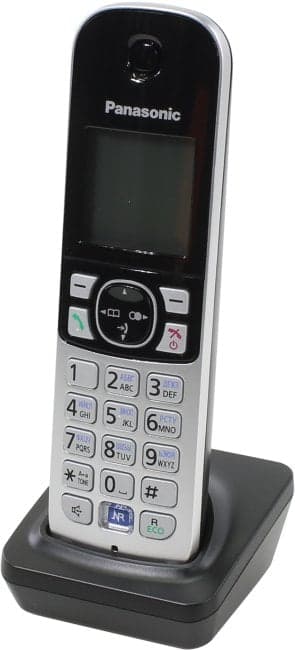 Panasonic KX-TGA681RUB <Black> доп. трубка DECT к р/телефонам Panasonic KX-TG6811/6812/6821/6822
