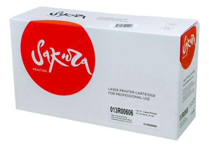 SA013R00606 Картридж SAKURA 013R00606 для Xerox WC_PE120/WC_PE120I, черный, 5000 к.