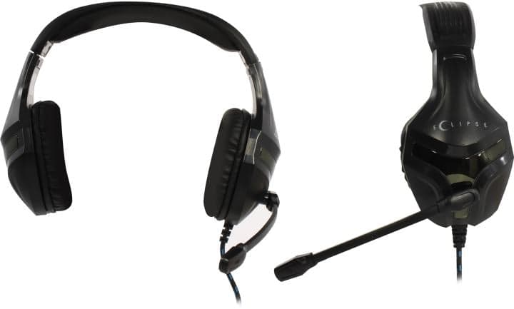 Наушники с микрофоном OKLICK HS-L370G ECLIPSE <Black> (шнур 2м)<1090730>