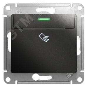 Выключатель Systeme Electric GSL000769 карточный, сх.6 антрацит