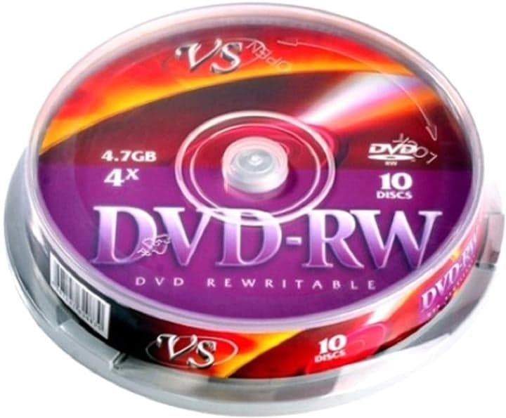 DVD-RW Disc VS 4.7Gb 4x <уп. 10 шт> на шпинделе <620830>