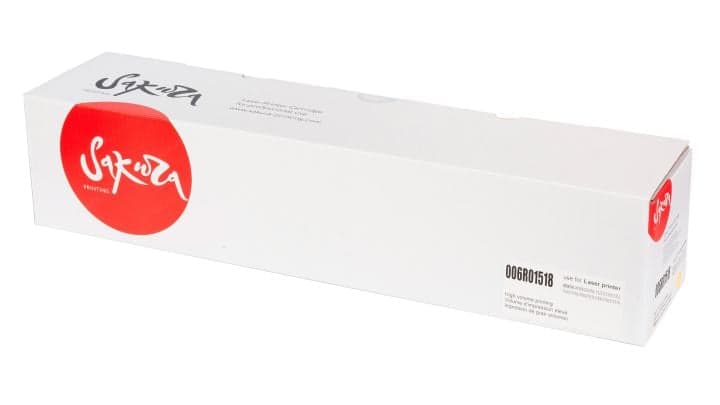 SA006R01518 Тонер-туба SAKURA 006R01518 для Xerox WorkCentre 7545/7556, желтый, 15000 к.