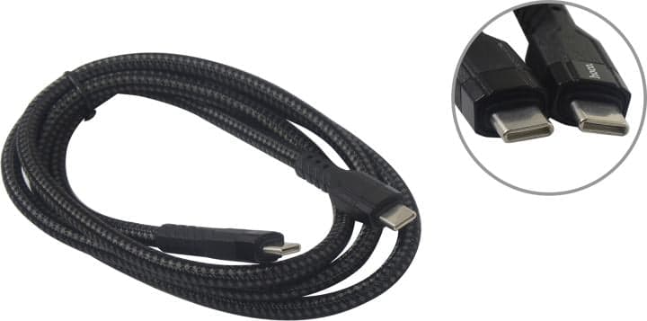 Hoco U110 <770622> Кабель USB-C-->USB-C 1.2м