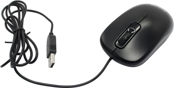 Genius Optical Mouse DX-110 <Black> (RTL) USB 3btn+Roll (31010116100/31010009400)