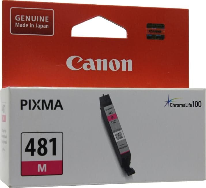Чернильница Canon CLI-481M Magenta для Pixma TR7540/TR8540/TS6140/TS8140/TS9140
