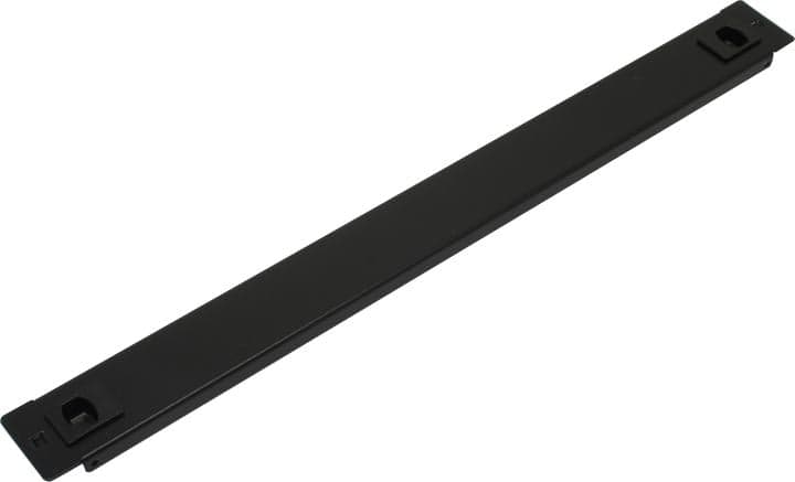 ExeGate FP19-1UM-TL <EX292879RUS> Фальш-панель металлическая, быстросъёмная 19" 1U, чёрный