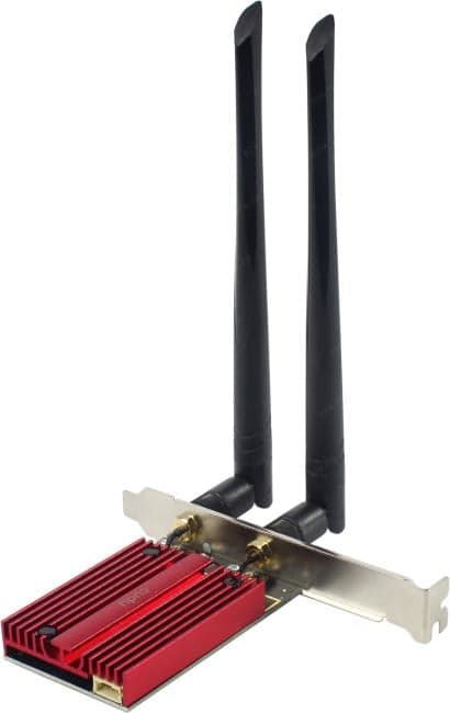 CUDY <WE3000S> Wi-Fi 6E/Bluetooth 5.3 PCI-Ex1 Adapter