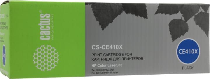 Картридж Cactus CS-CE410X для HP LJ Pro 300/400