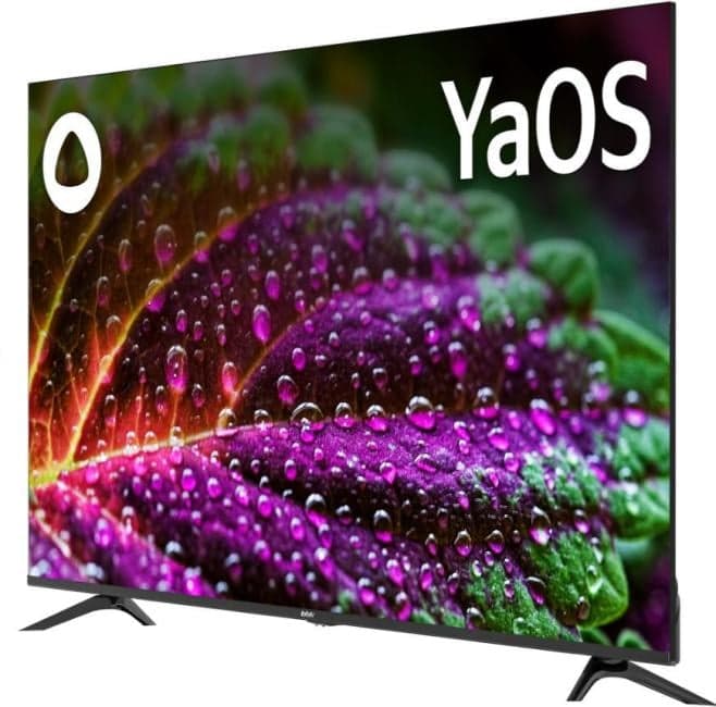 55LED-9232/UTS2C (B) Телевизор QLED BBK 55" Frameless черный/черный 4K Ultra HD 60Hz DVB-T2 DVB-C DVB-S2 USB WiFi Smar