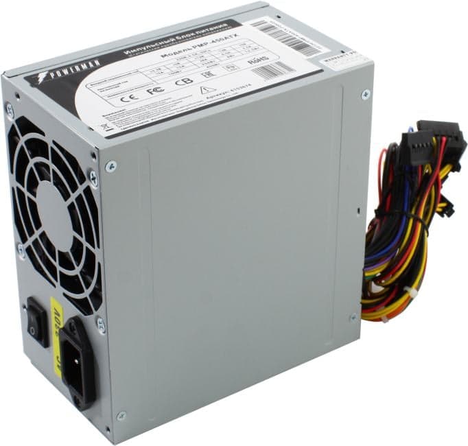 Блок питания Powerman <PMP-450ATX> 450W ATX (24+4пин) <6153674>