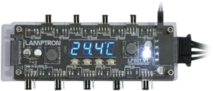 LAMP-LP801 Панель управления вентиляторами Lamptron LP801 Fan Control