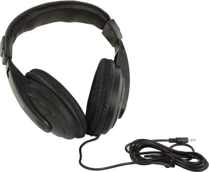 Наушники Ritmix RH-524 Black (шнур 2м)