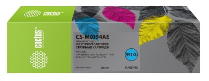 Картридж Cactus CS-M0J94AE Magenta для HP PW 755dn/MFP774dn/779dn/Pro750dw/772dn (восстановлен из б/у)