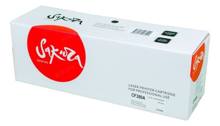 SACF380A Картридж SAKURA CF380A для HP MFP M476, черный 2400 к.