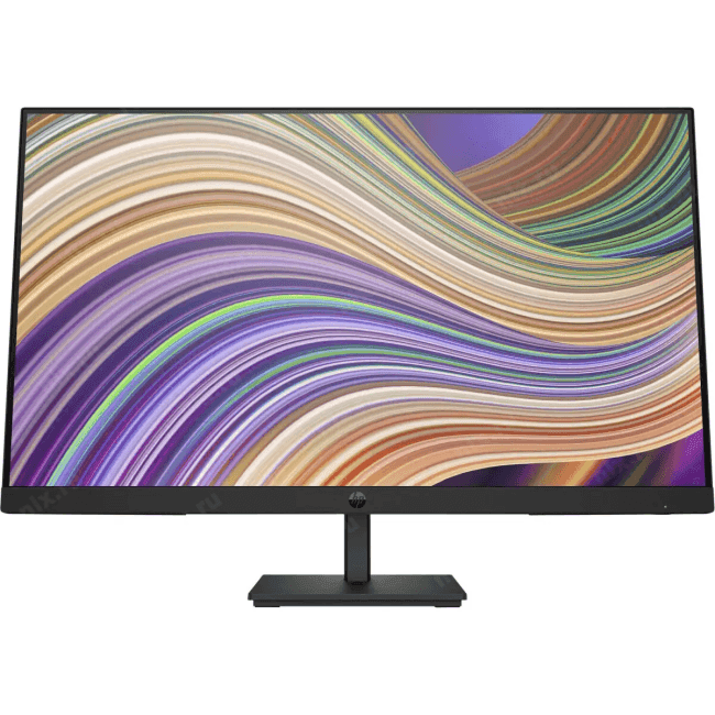 64X69AS Монитор HP 27" P27 G5 черный LED 16:9 матовая / VGA DP FHD 5.75кг