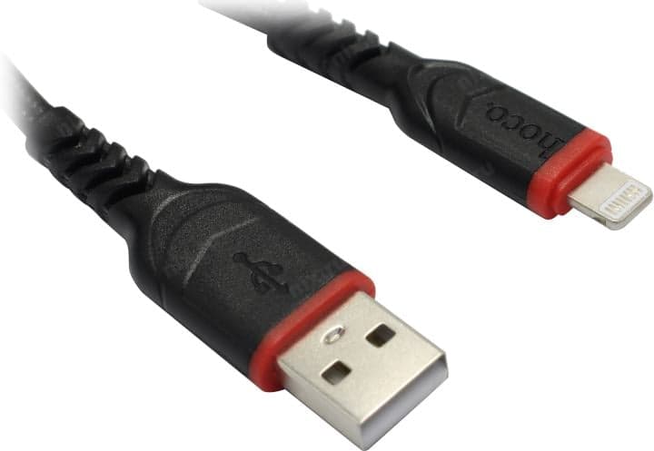 Hoco X59 Victory <744869> Кабель USB AM-->Lightning 1м