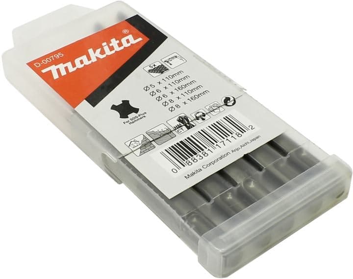 Makita <D-00795> Набор буров SDS-Plus (5 шт)