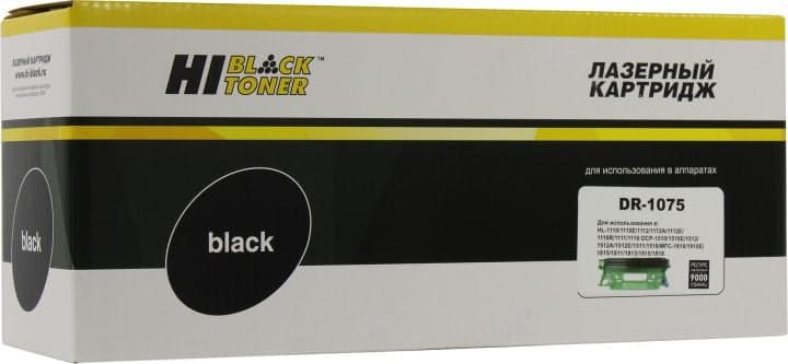 Drum Unit Hi-Black DR-1075 для Brother HL-1010R/1112R/DCP-1510R/1512R/MFC-1810R