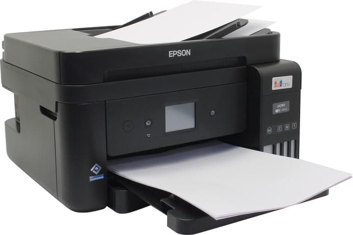 Epson EcoTank L6290 (A4,струйноеМФУ,факс,LCD,33стр/мин,4800x1200dpi,4краски,USB2.0, ADF,WiFi,сетевой,двуст.печать)