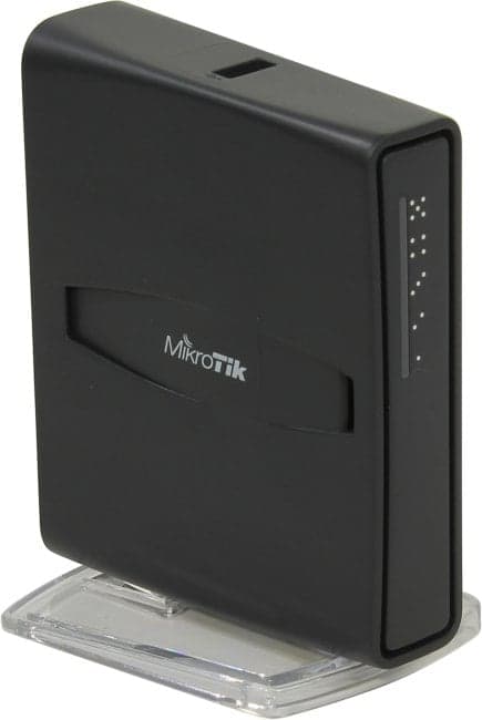 MikroTik <RB952Ui-5ac2nD-TC> RouterBOARD hAP ac lite tower (4UTP 100Mbps,1WAN, 802.11a/b/g/n/ac, 1xUSB, 1.5dBi)