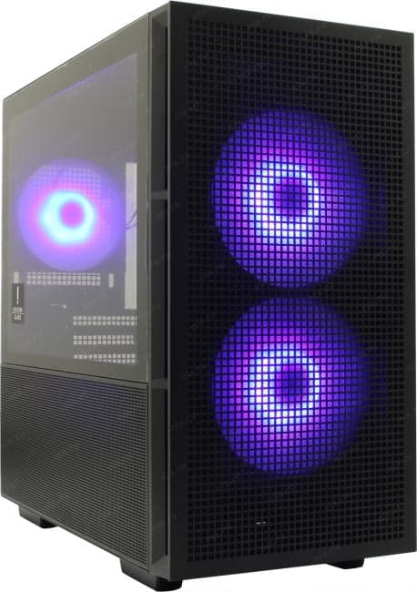Minitower Deepcool CH360 <R-CH360-BKAPE3-G-1> Black MicroATX без БП