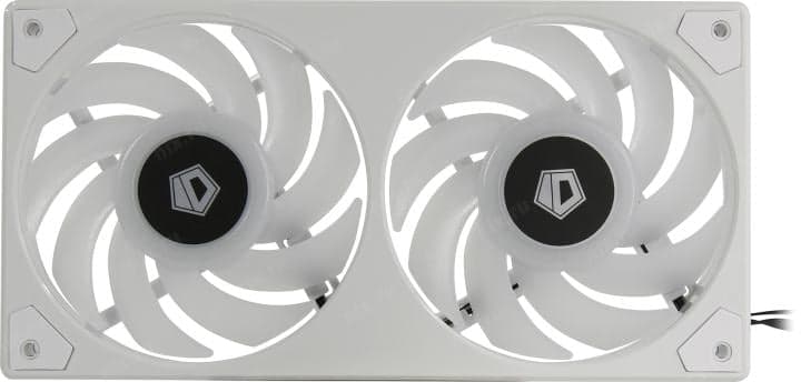 ID-Cooling <ID-FAN-ICEFAN240ARGB-SNOW> (4пин, 245x125x27мм, 16-31.5дБ, 900-2000 об/мин)