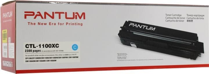 Тонер-картридж Pantum CTL-1100XC Cyan для CP1100/CP1100DW/CM1100N/CM1100FDW