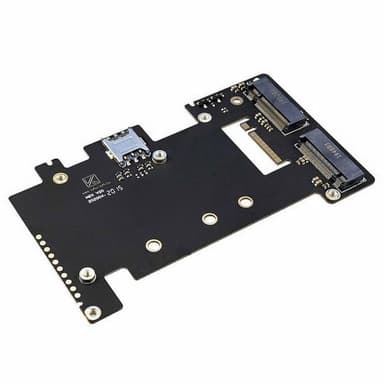 KM2X-V-002 Khadas Плата интерфейсная Khadas New M2X Extension Board (KM2X-V-002) NVMe SSD/4G LTE