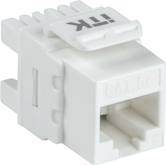 ITK CS1-1C5EU-12 Модуль Keystone Jack кат. 5E UTP 110 IDC 180 град.