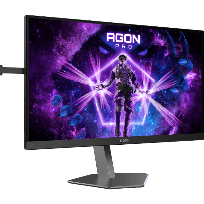 AG246FK6 AOC Монитор 24.1 AOC AGON AG246FK6 Black-Grey (TN 1920x1080 600Hz 0.5ms 500cd/m 1000:1 2xHDMI DP 4xUSB, Pivot)